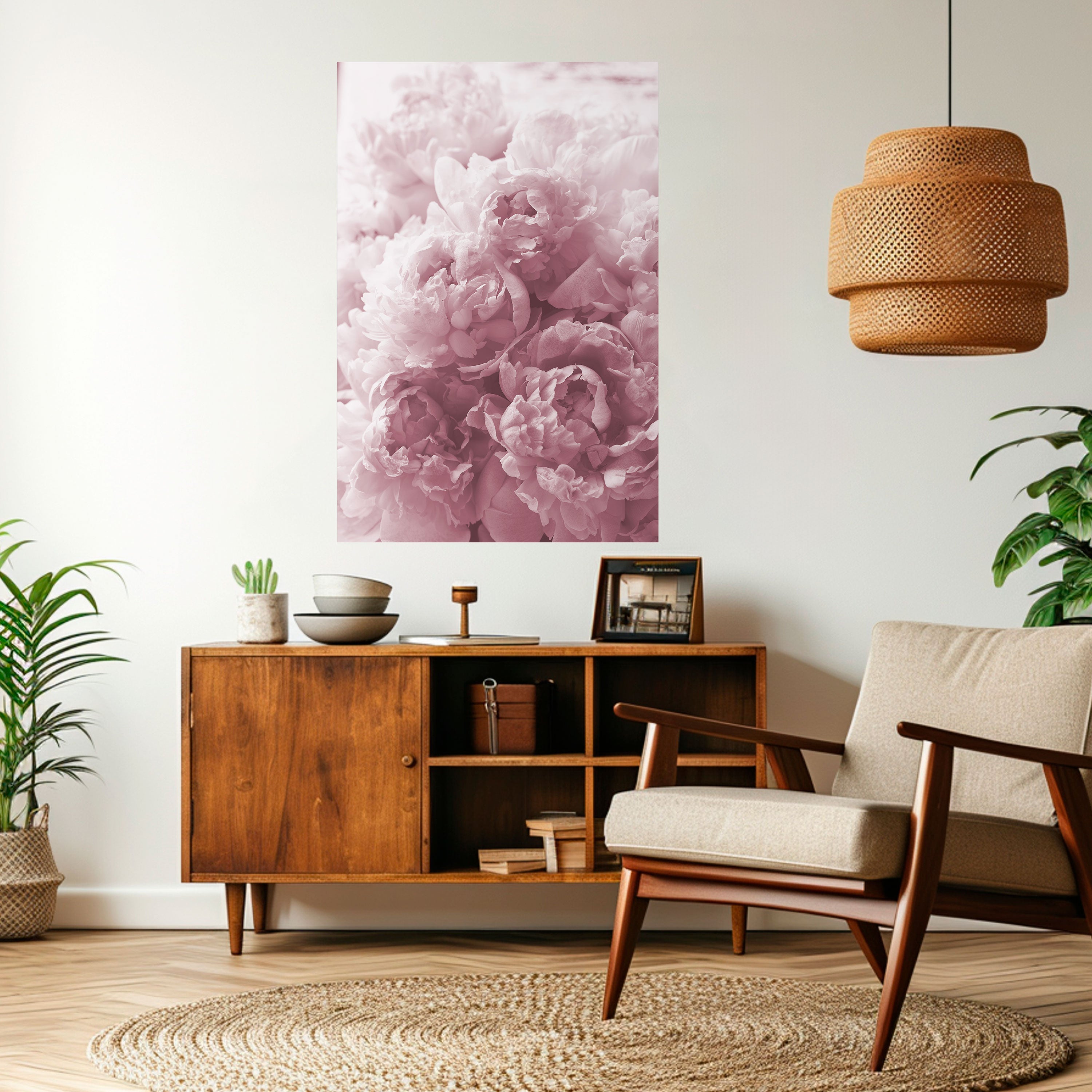 BLUSHED SERENITY Poster Vertical Autocolante