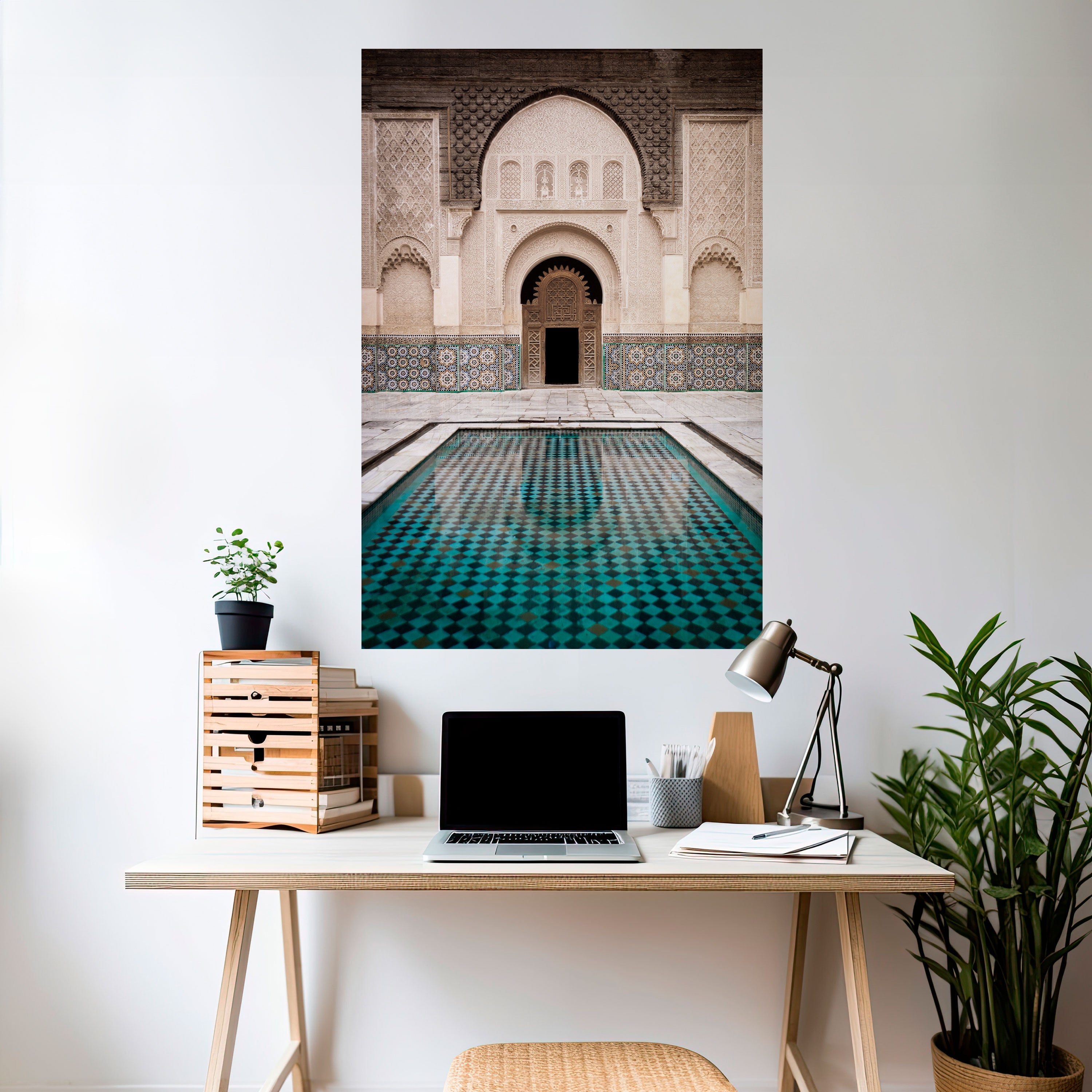 MYSTIC ENTRANCE Peel and Stick Vertical Poster