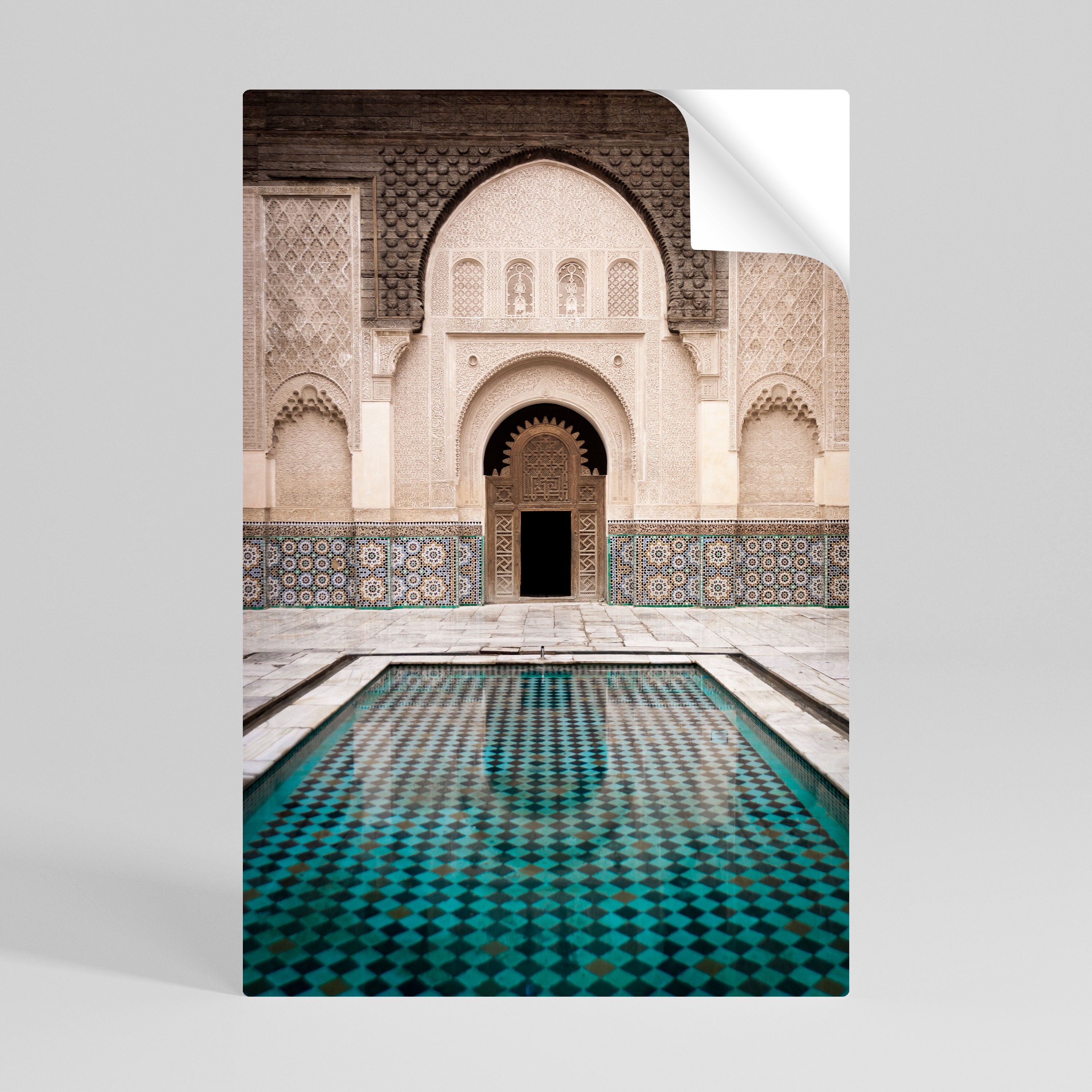 MYSTIC ENTRANCE Poster Vertical Autocolante