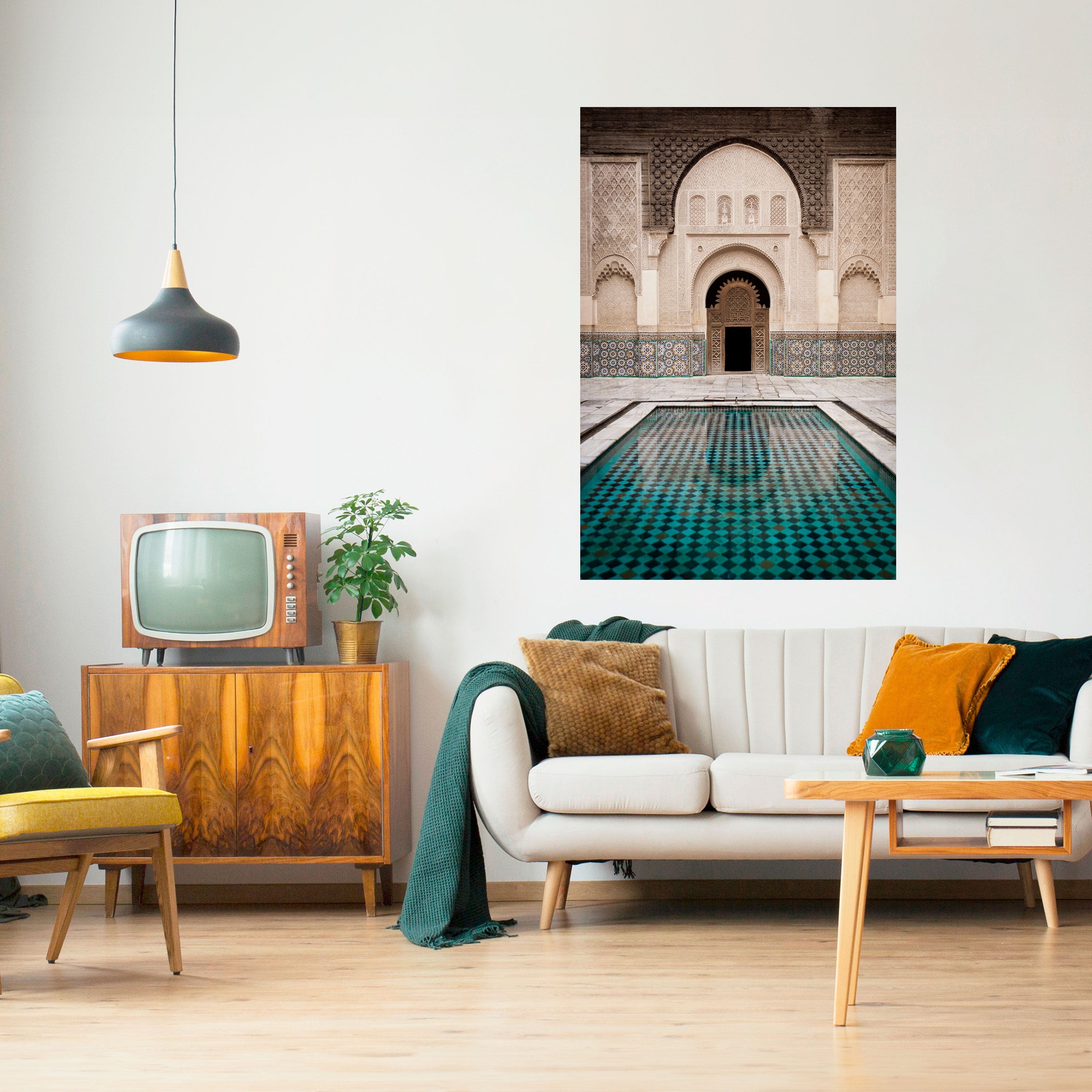 MYSTIC ENTRANCE Peel and Stick Vertical Poster