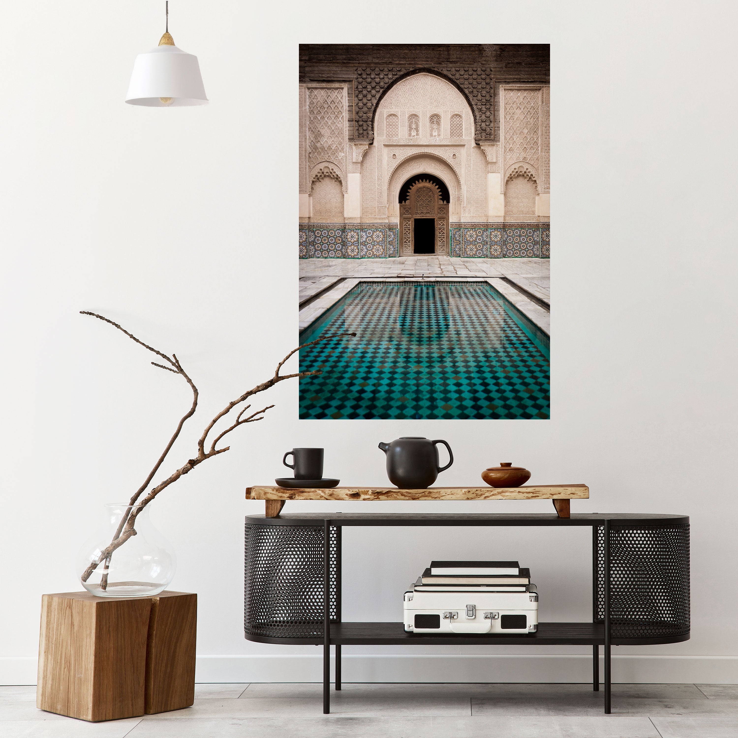 MYSTIC ENTRANCE Poster Vertical Autocolante