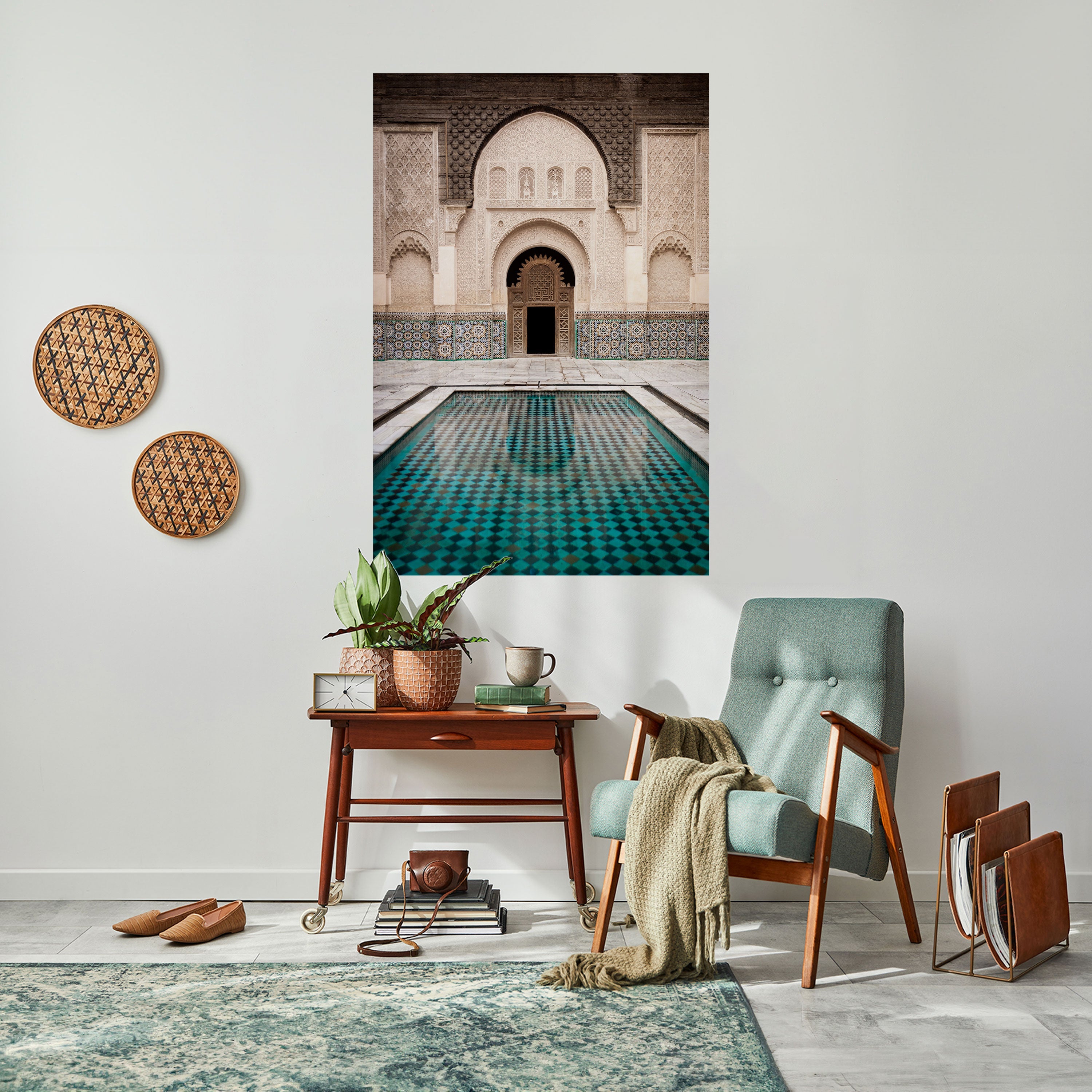 MYSTIC ENTRANCE Poster Vertical Autocolante