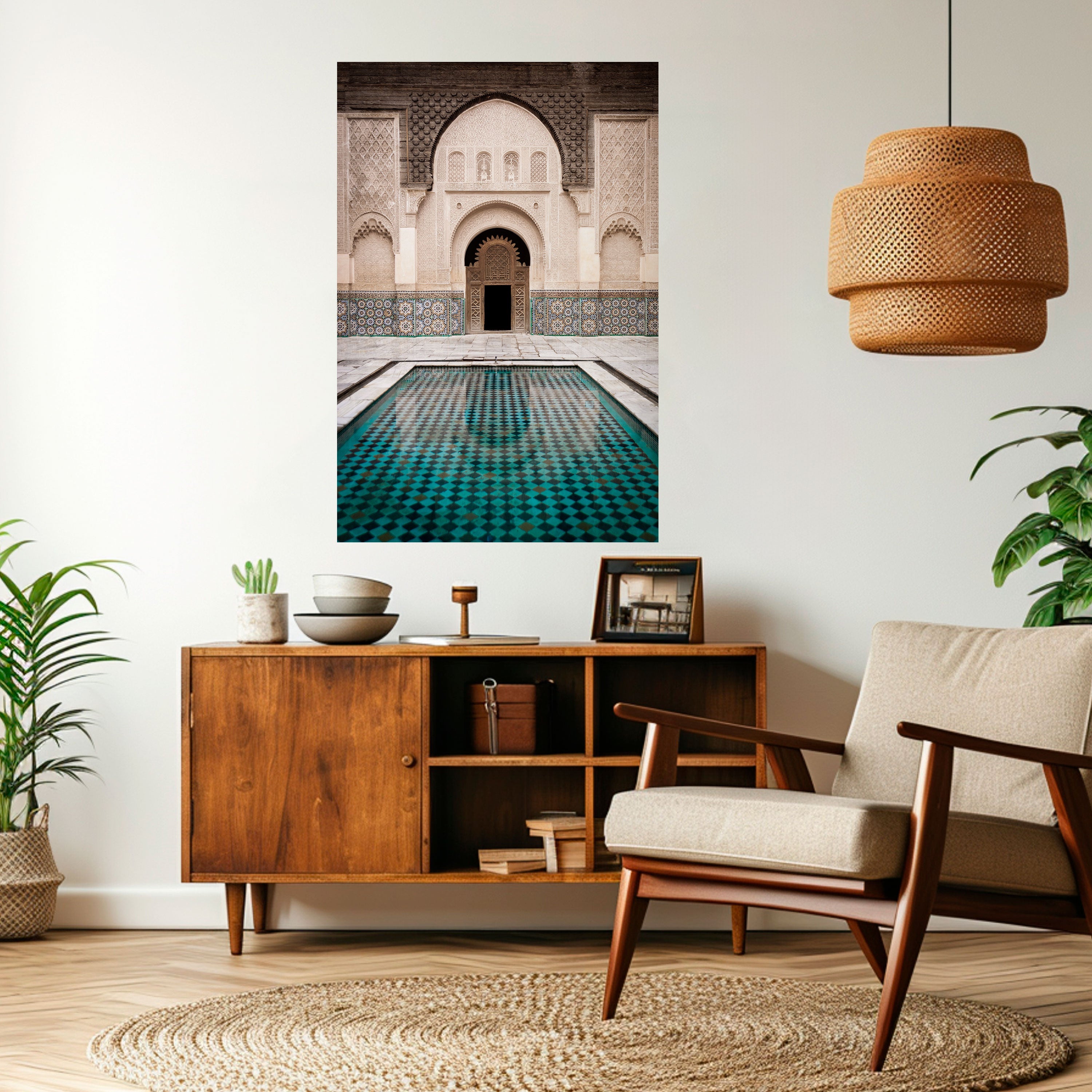 MYSTIC ENTRANCE Poster Vertical Autocolante