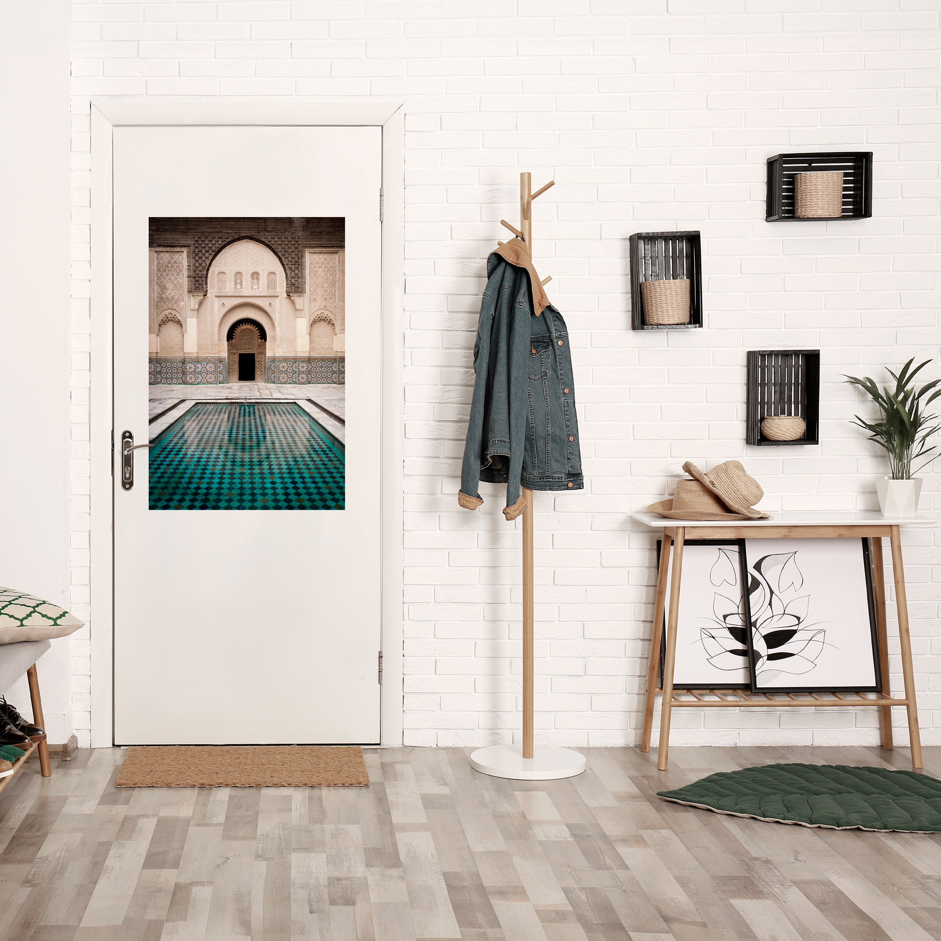 MYSTIC ENTRANCE Peel and Stick Vertical Poster