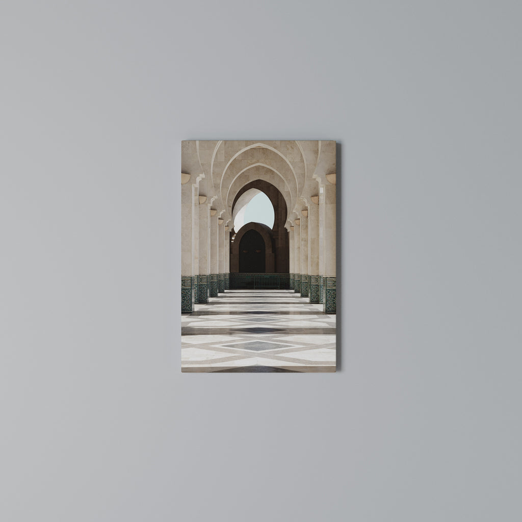 ARCHES OF SERENITY Vertical Canvas Print