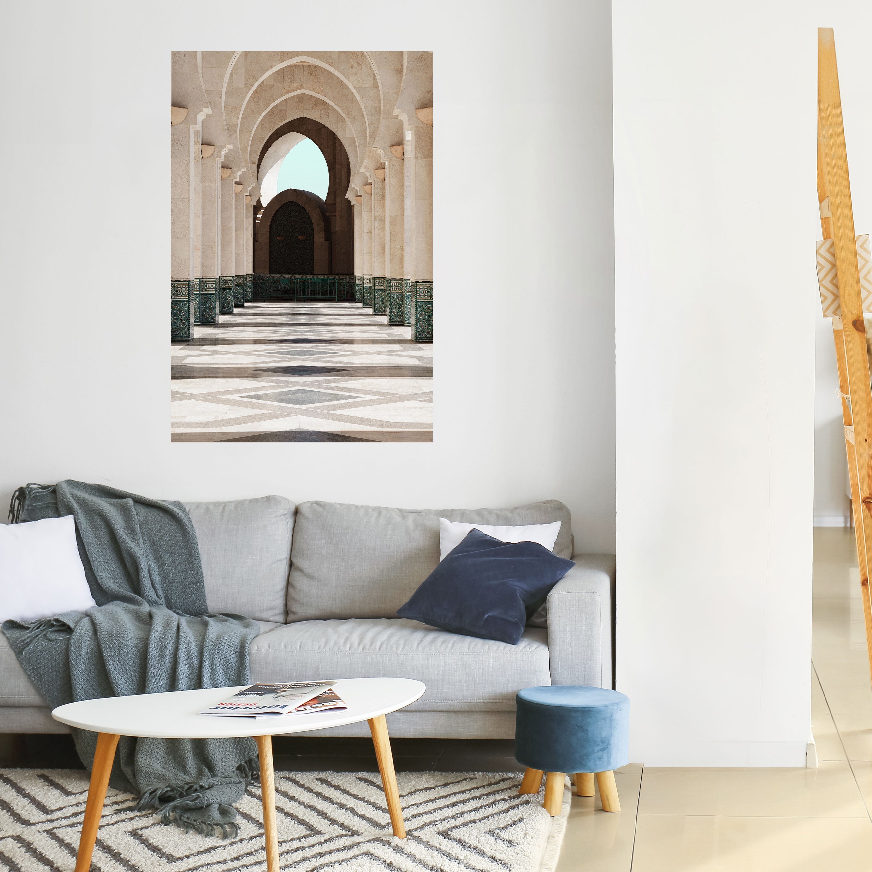 ARCHES OF SERENITY Poster Vertical Autocolante