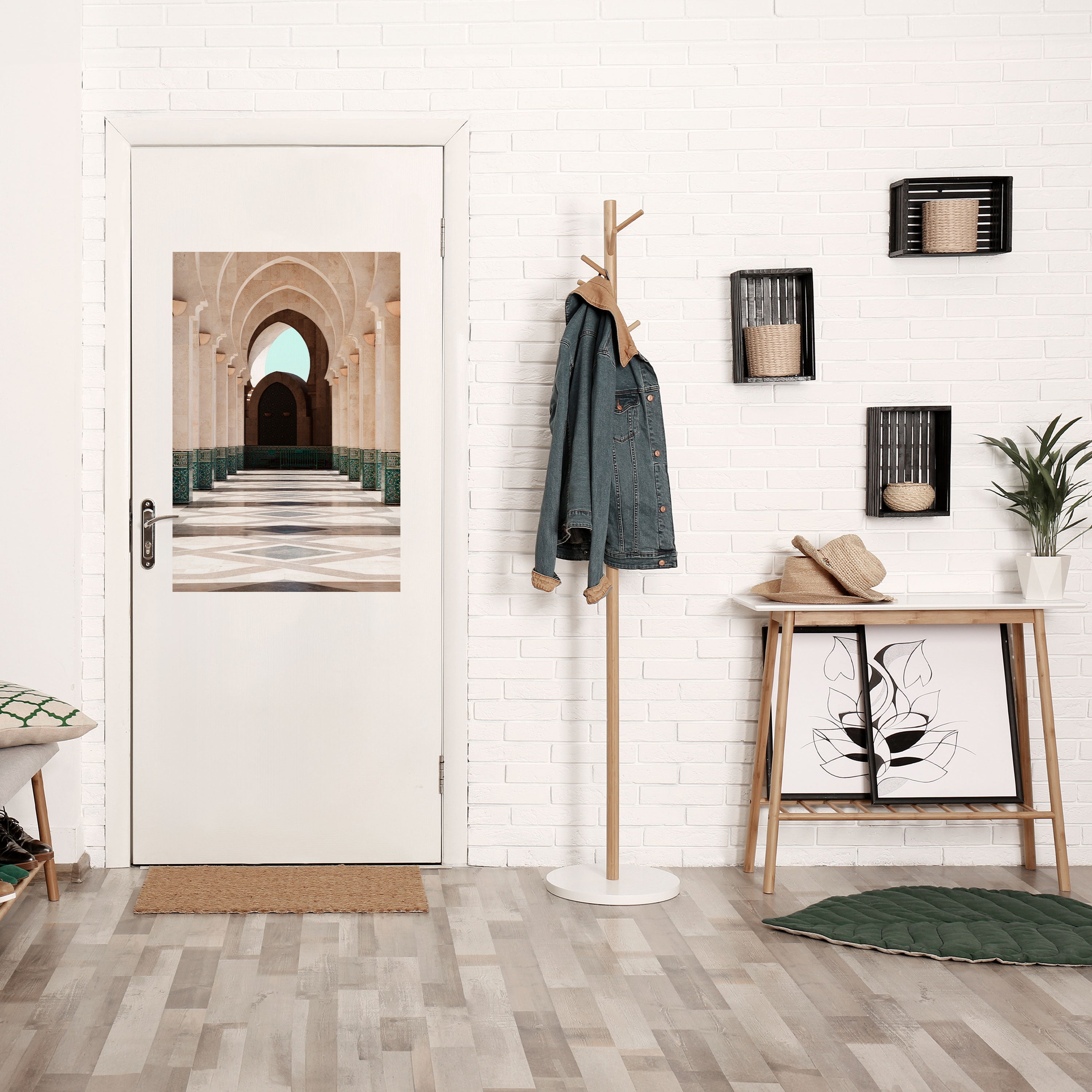 ARCHES OF SERENITY Poster Vertical Autocolante