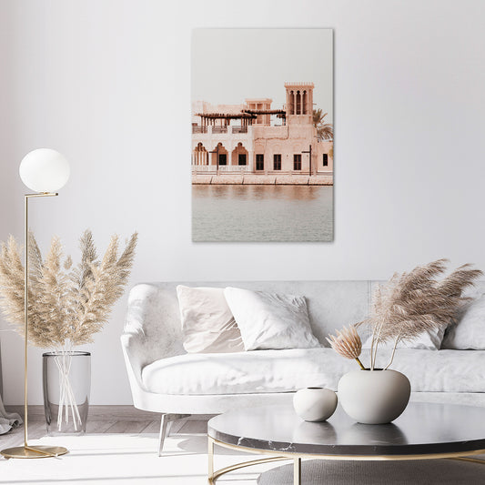 DESERT VISTAS Quadro em tela vertical