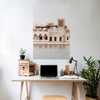 DESERT VISTAS Peel and Stick Vertical Poster