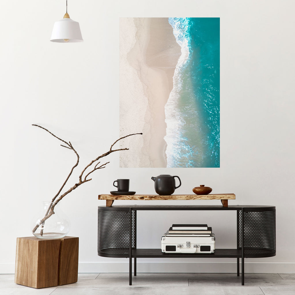 SAND AND SEA HARMONY Poster Vertical Autocolante