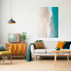 SAND AND SEA HARMONY Poster Vertical Autocolante