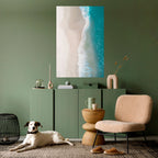 SAND AND SEA HARMONY Poster Vertical Autocolante