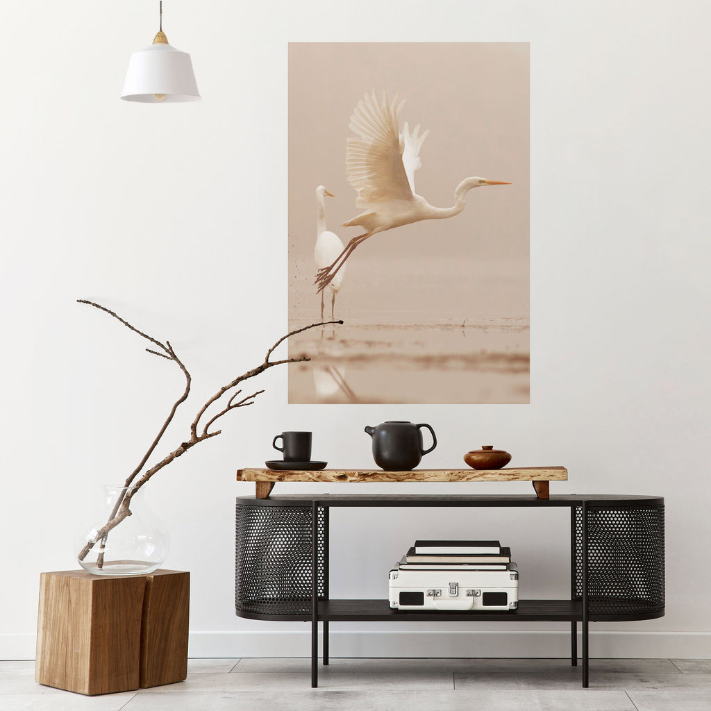 ELEGANT ASCENT Peel and Stick Vertical Poster