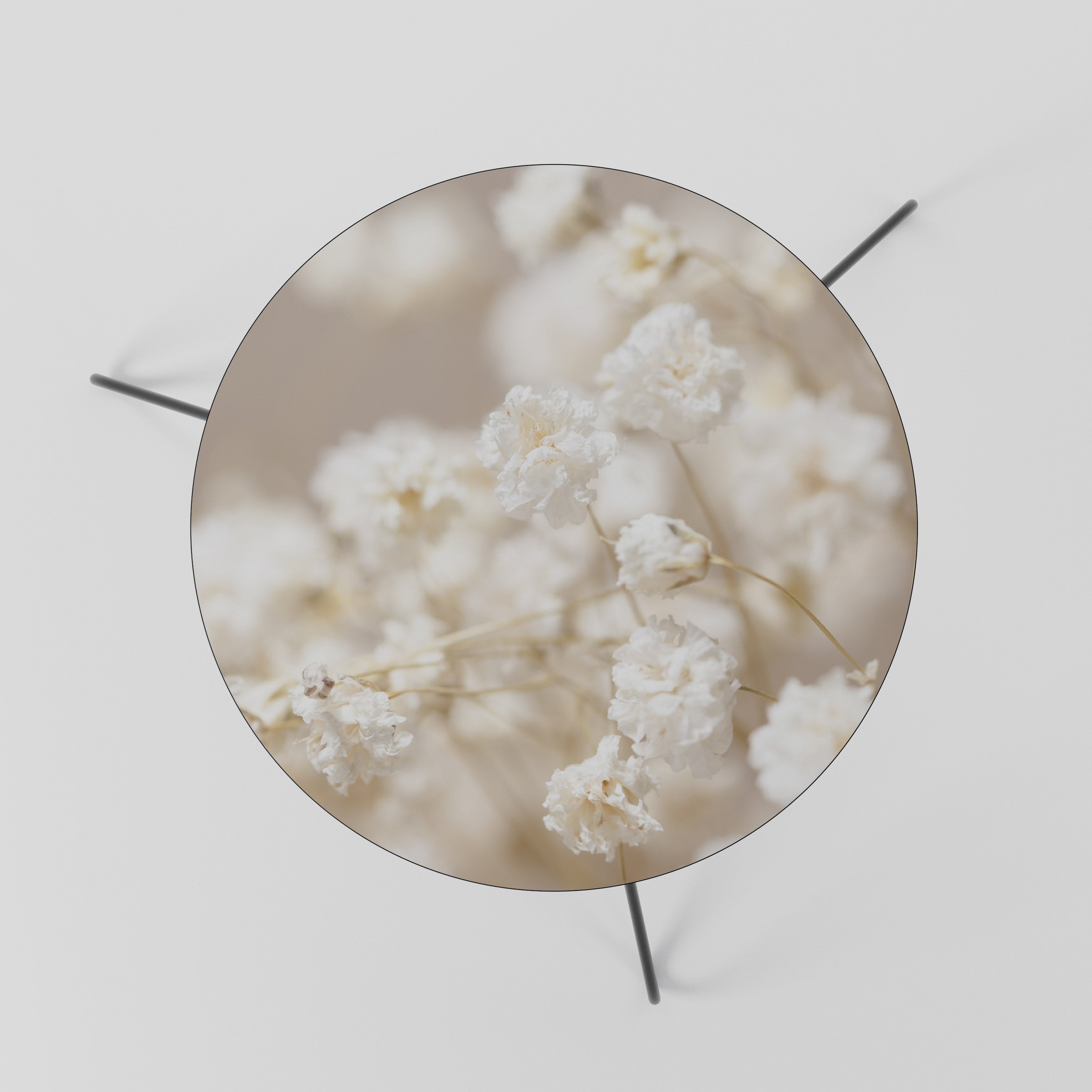 GHOSTLY BLOOM Mesa de Centro 60