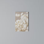 GHOSTLY BLOOM Vertical Canvas Print