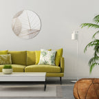 ETHEREAL VEINED GRACE Quadro Redondo Decorativo