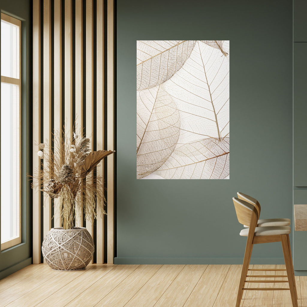 ETHEREAL VEINED GRACE Poster Vertical Autocolante