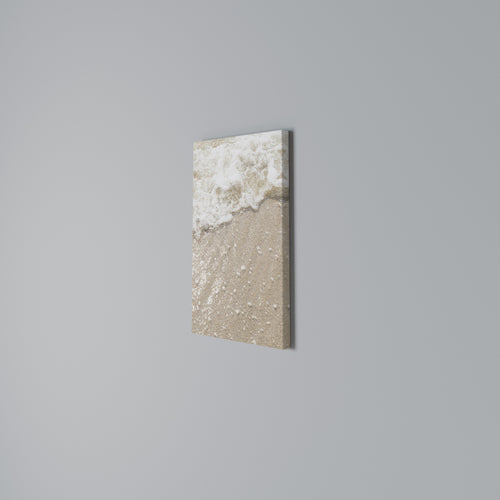 SHIMMERING SHORELINE Quadro em tela vertical