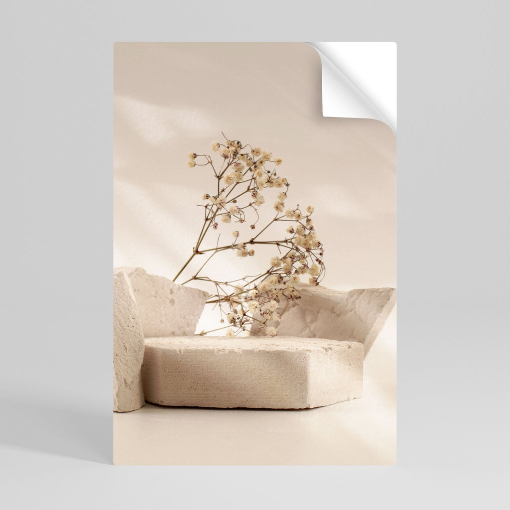 ELEGANT EMBERS Poster Vertical Autocolante