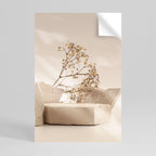 ELEGANT EMBERS Poster Vertical Autocolante