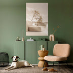 ELEGANT EMBERS Poster Vertical Autocolante