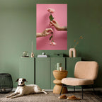 FLORAL CONNECTIONS Poster Vertical Autocolante