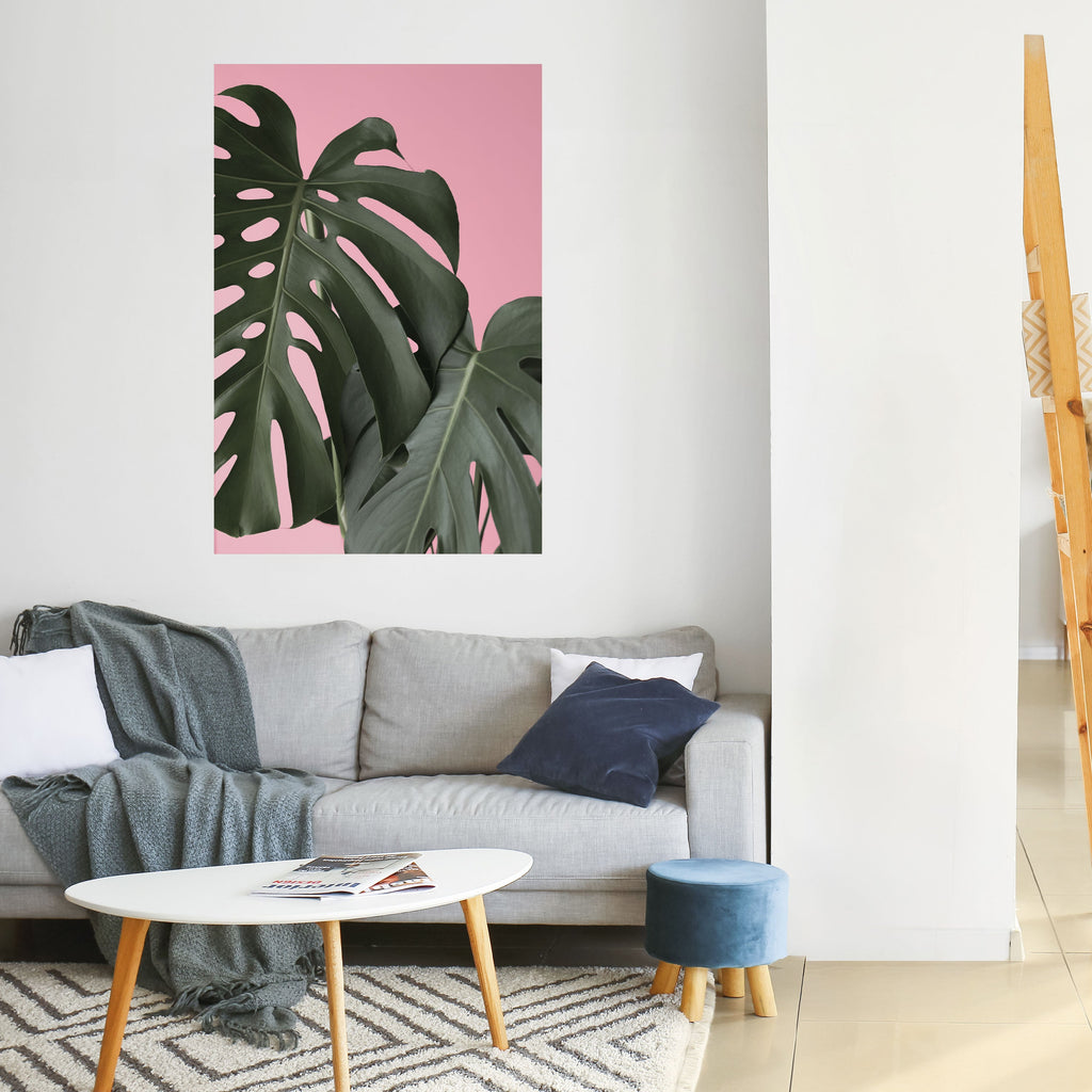 LADY MONSTERA Poster Vertical Autocolante