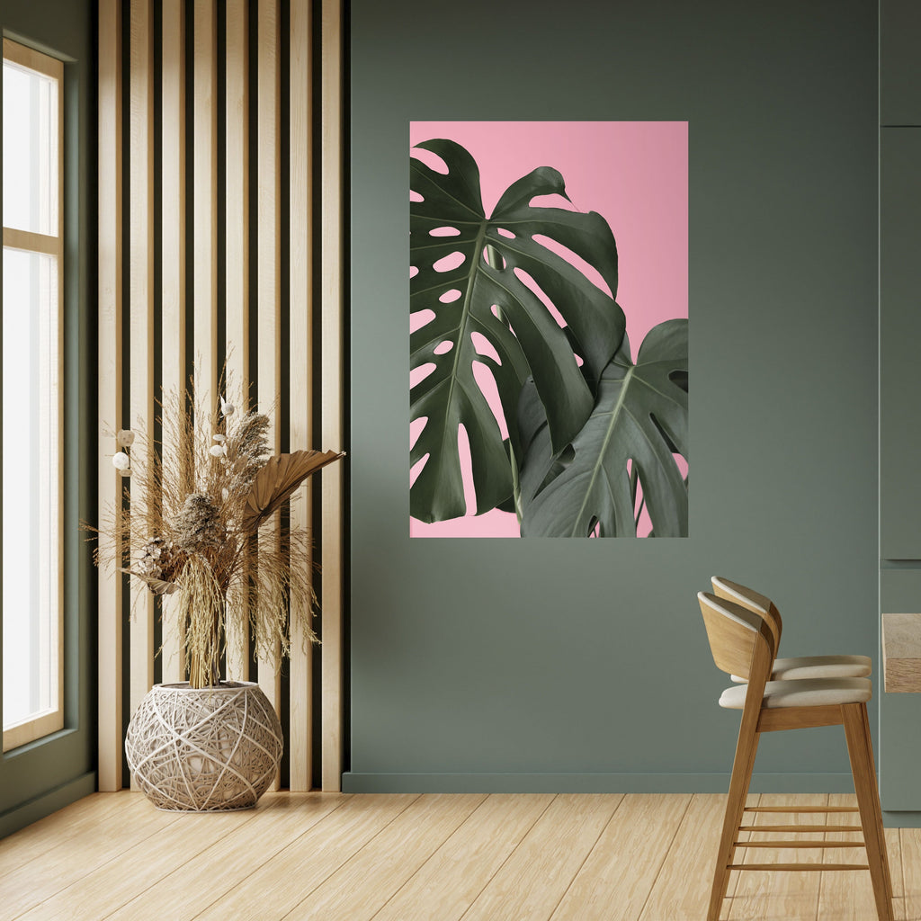 LADY MONSTERA Poster Vertical Autocolante