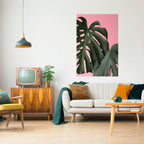 LADY MONSTERA Poster Vertical Autocolante