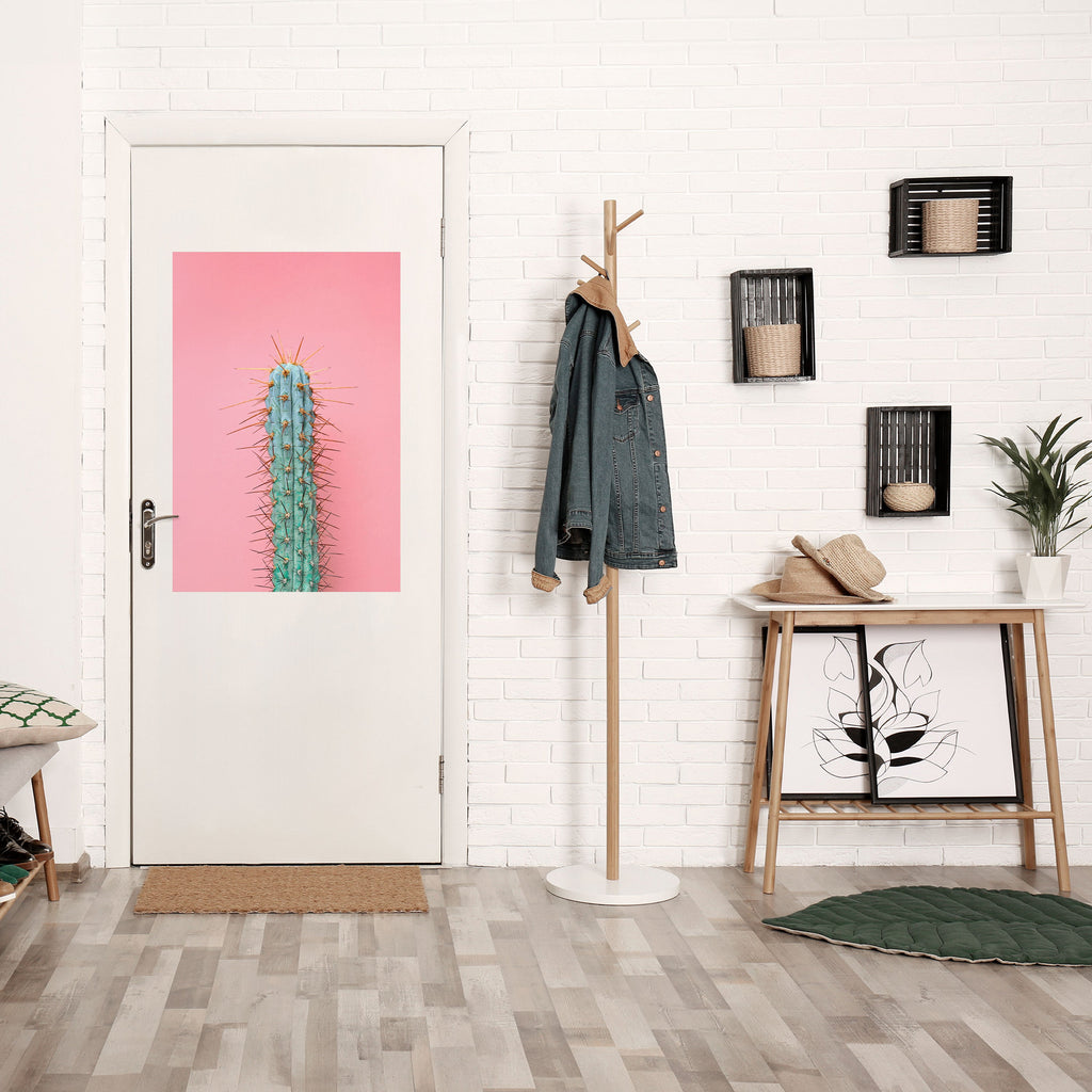 MISTER CACTUS Peel and Stick Vertical Poster