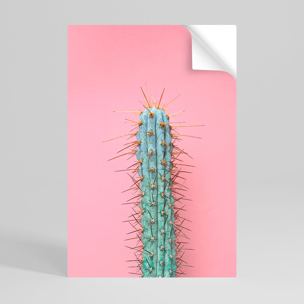 MISTER CACTUS Peel and Stick Vertical Poster