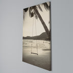 SUNSET SWING SORROW Quadro em tela vertical