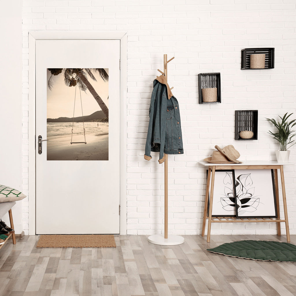 SUNSET SWING SORROW Peel and Stick Vertical Poster