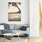 SUNSET SWING SORROW Peel and Stick Vertical Poster