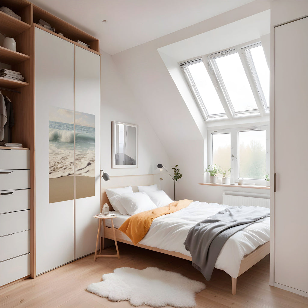 OCEAN WHISPER Peel and Stick Vertical Poster