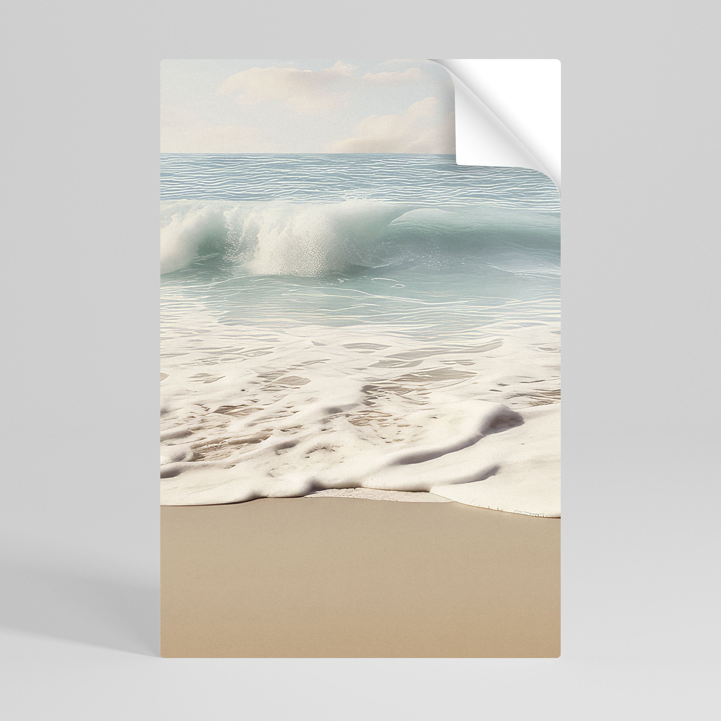 OCEAN WHISPER Peel and Stick Vertical Poster