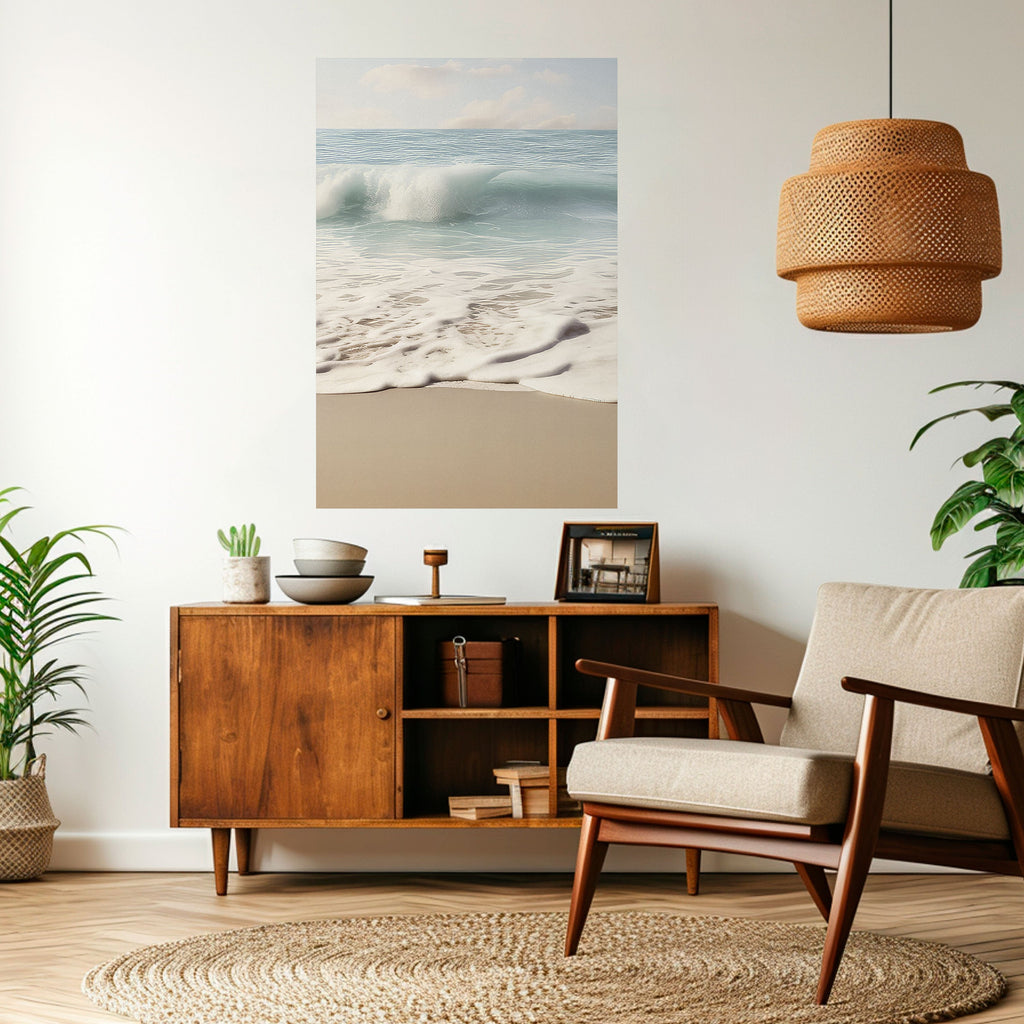 OCEAN WHISPER Peel and Stick Vertical Poster