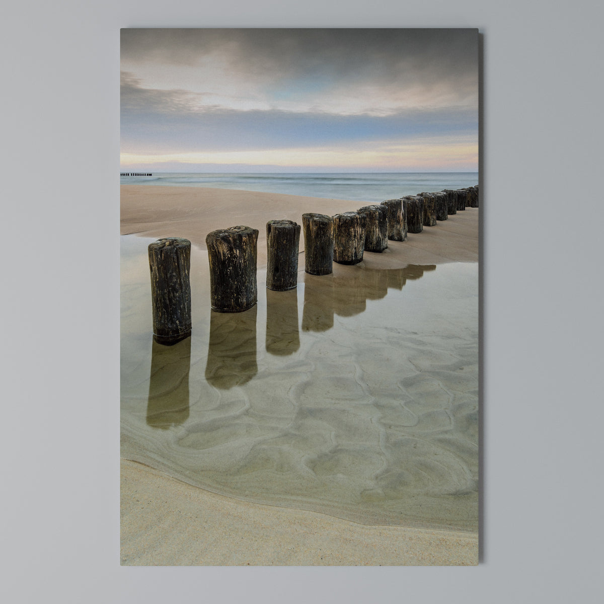 TIDAL SYMMETRY Quadro em tela vertical