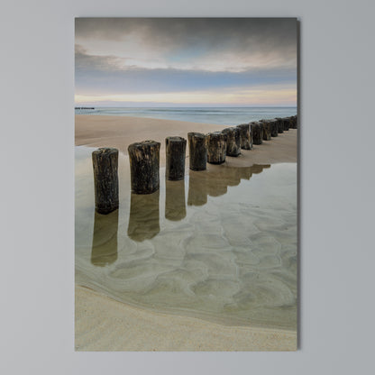 TIDAL SYMMETRY Quadro em tela vertical