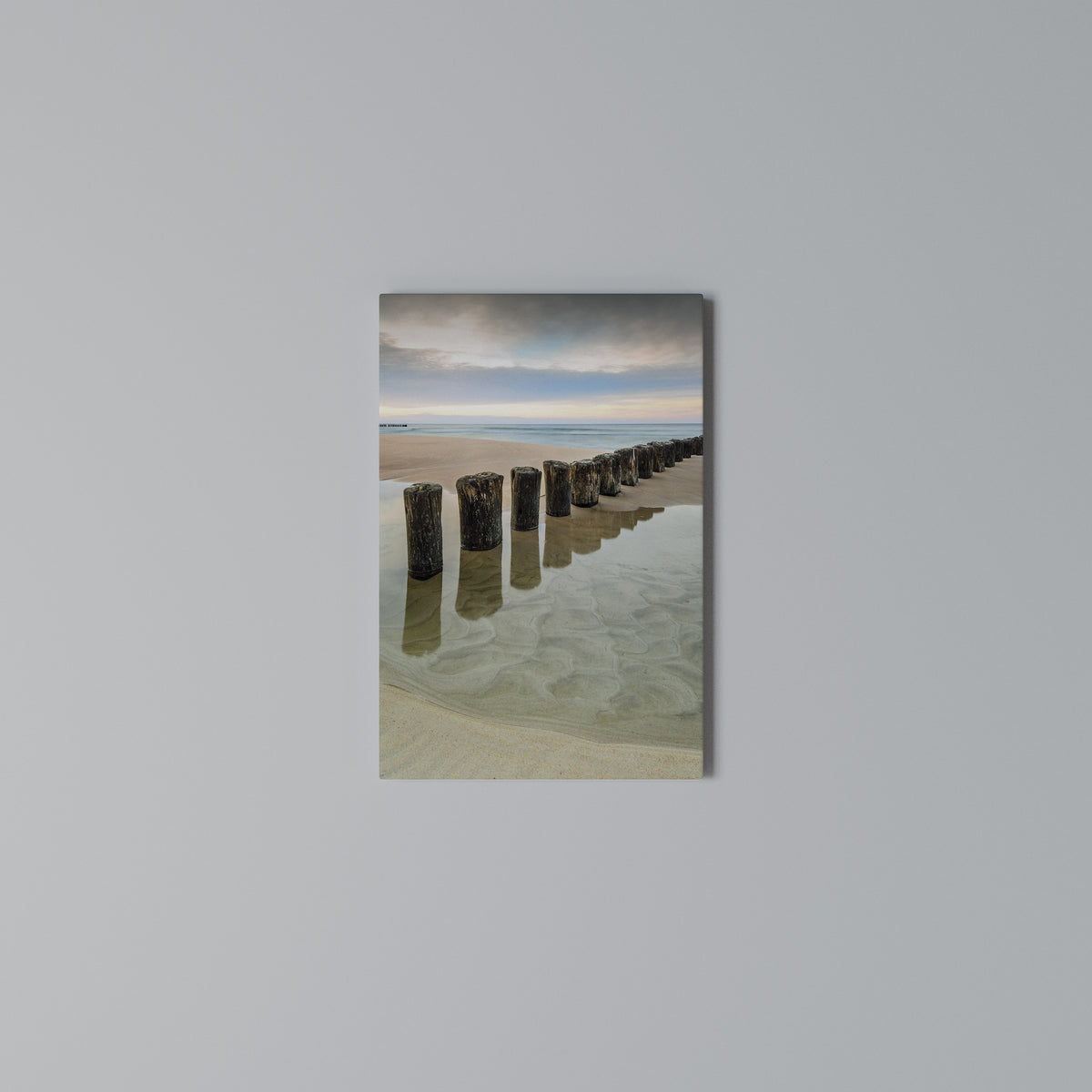 TIDAL SYMMETRY Quadro em tela vertical