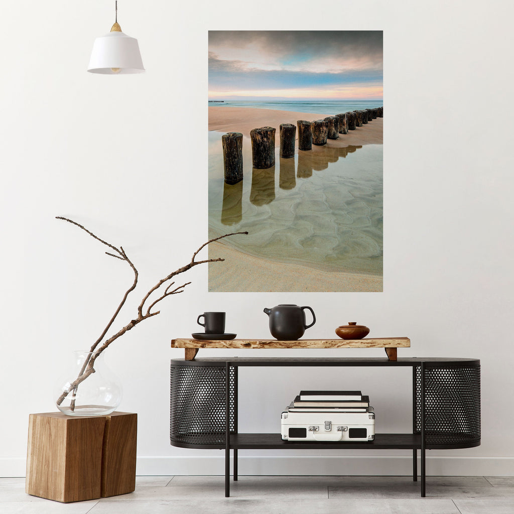 TIDAL SYMMETRY Poster Vertical Autocolante