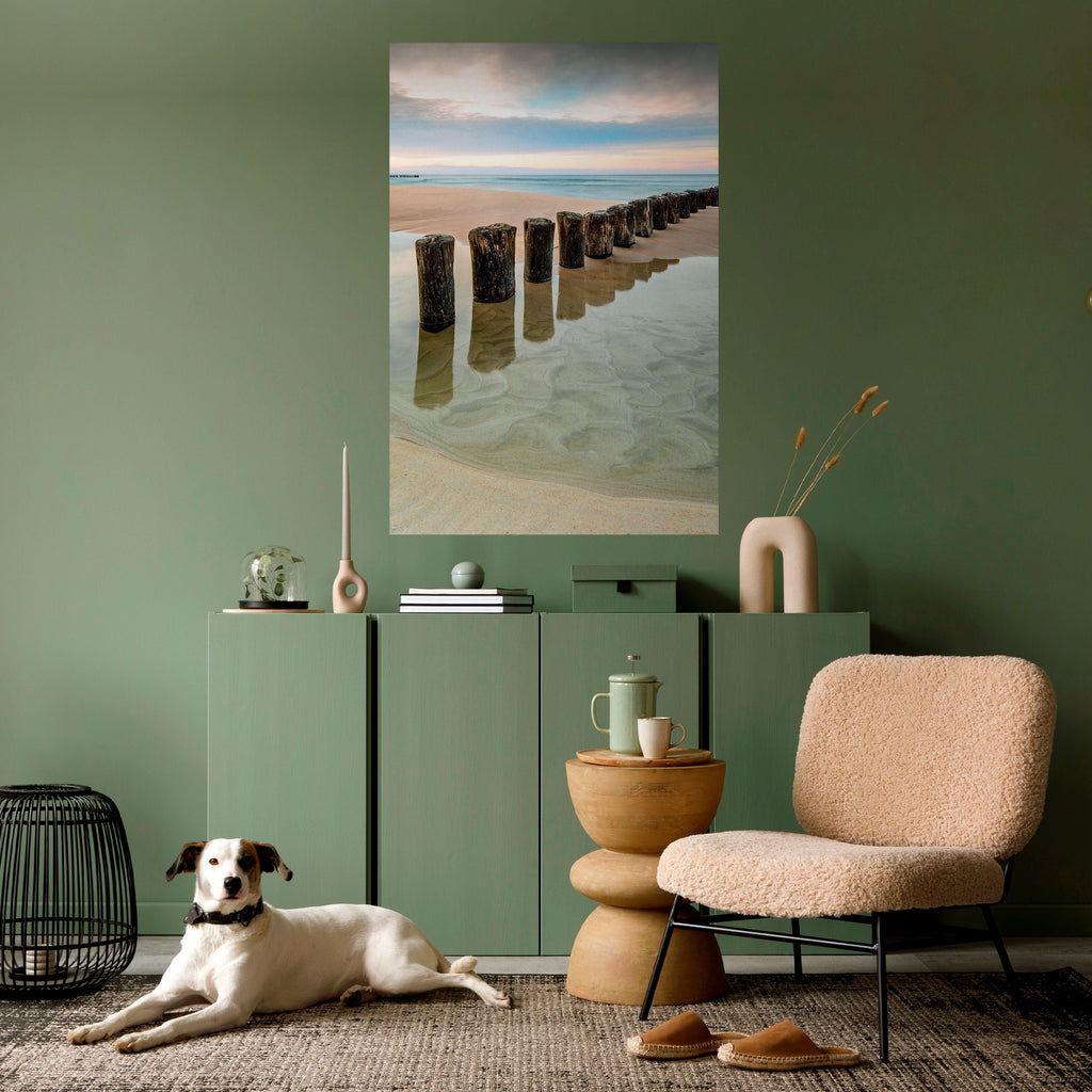 TIDAL SYMMETRY Poster Vertical Autocolante