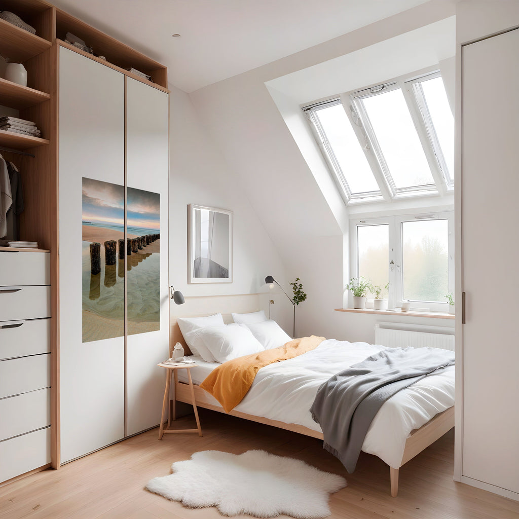 TIDAL SYMMETRY Poster Vertical Autocolante