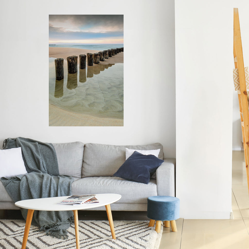 TIDAL SYMMETRY Poster Vertical Autocolante