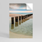 TIDAL SYMMETRY Poster Vertical Autocolante