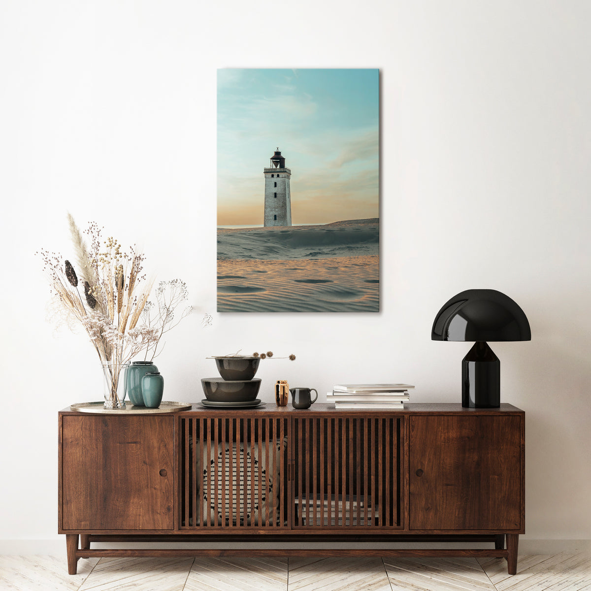 LIGHTHOUSE IN LIMBO Quadro em tela vertical