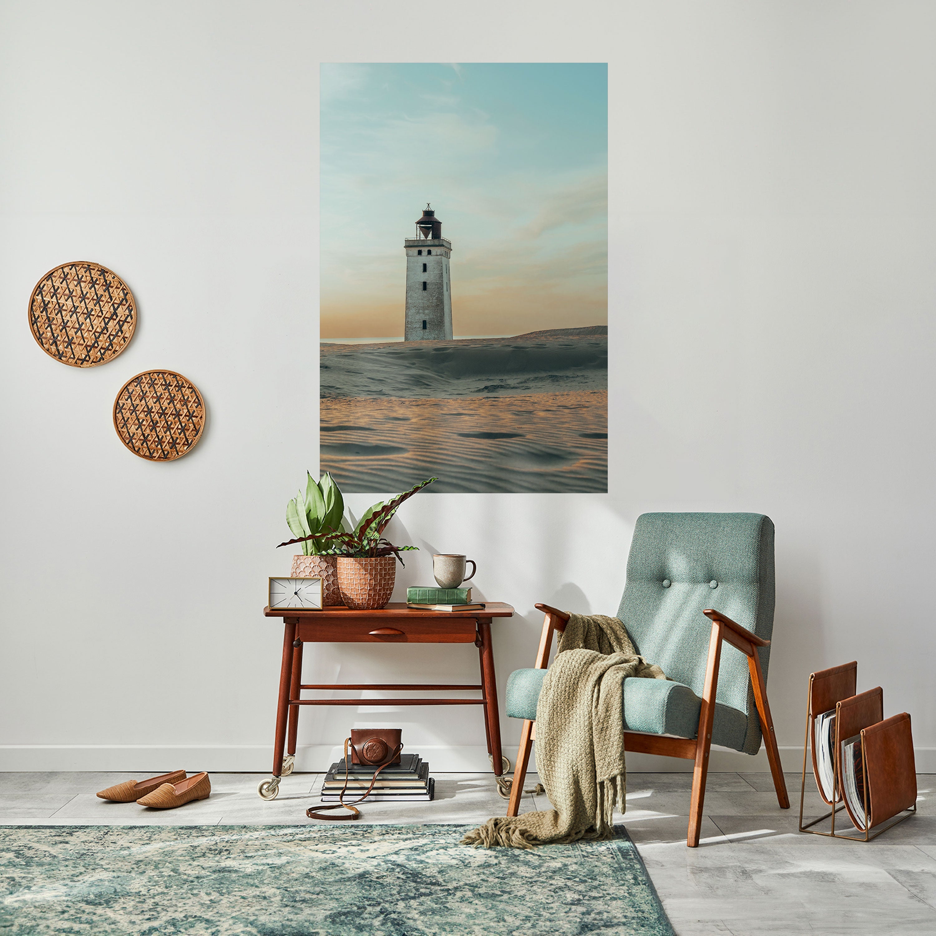 LIGHTHOUSE IN LIMBO Poster Vertical Autocolante