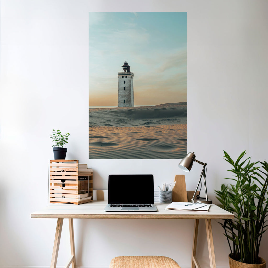LIGHTHOUSE IN LIMBO Poster Vertical Autocolante