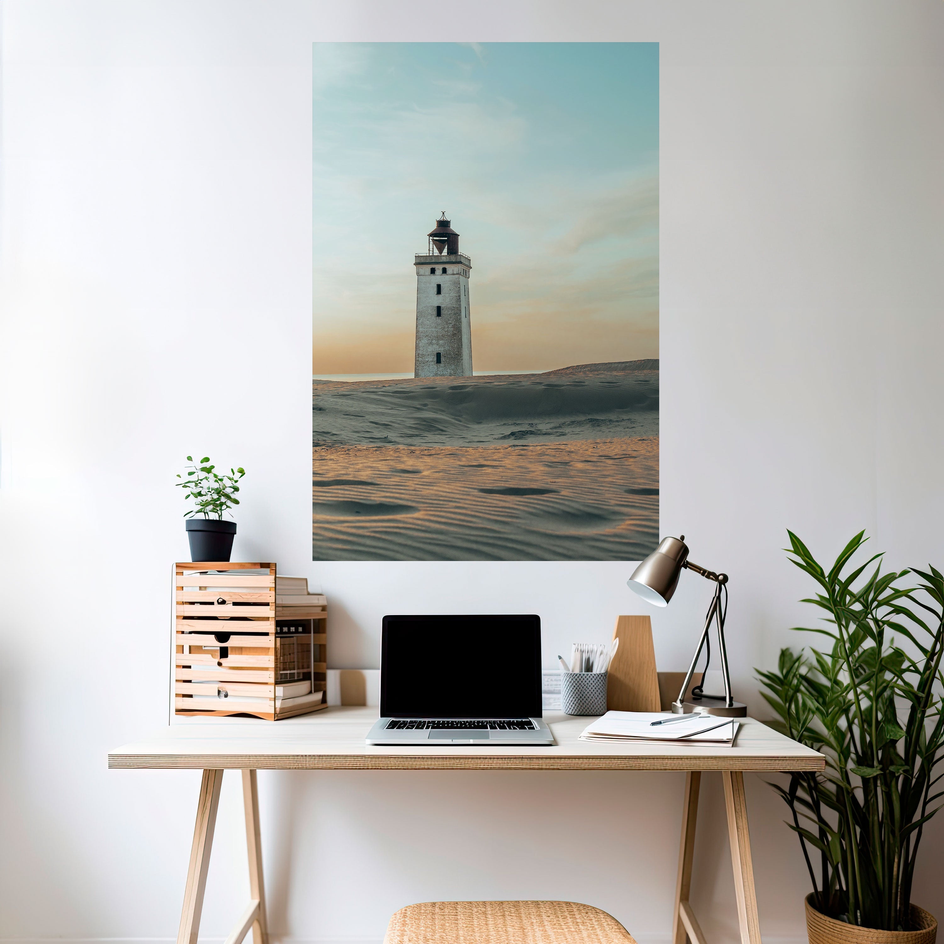 LIGHTHOUSE IN LIMBO Poster Vertical Autocolante