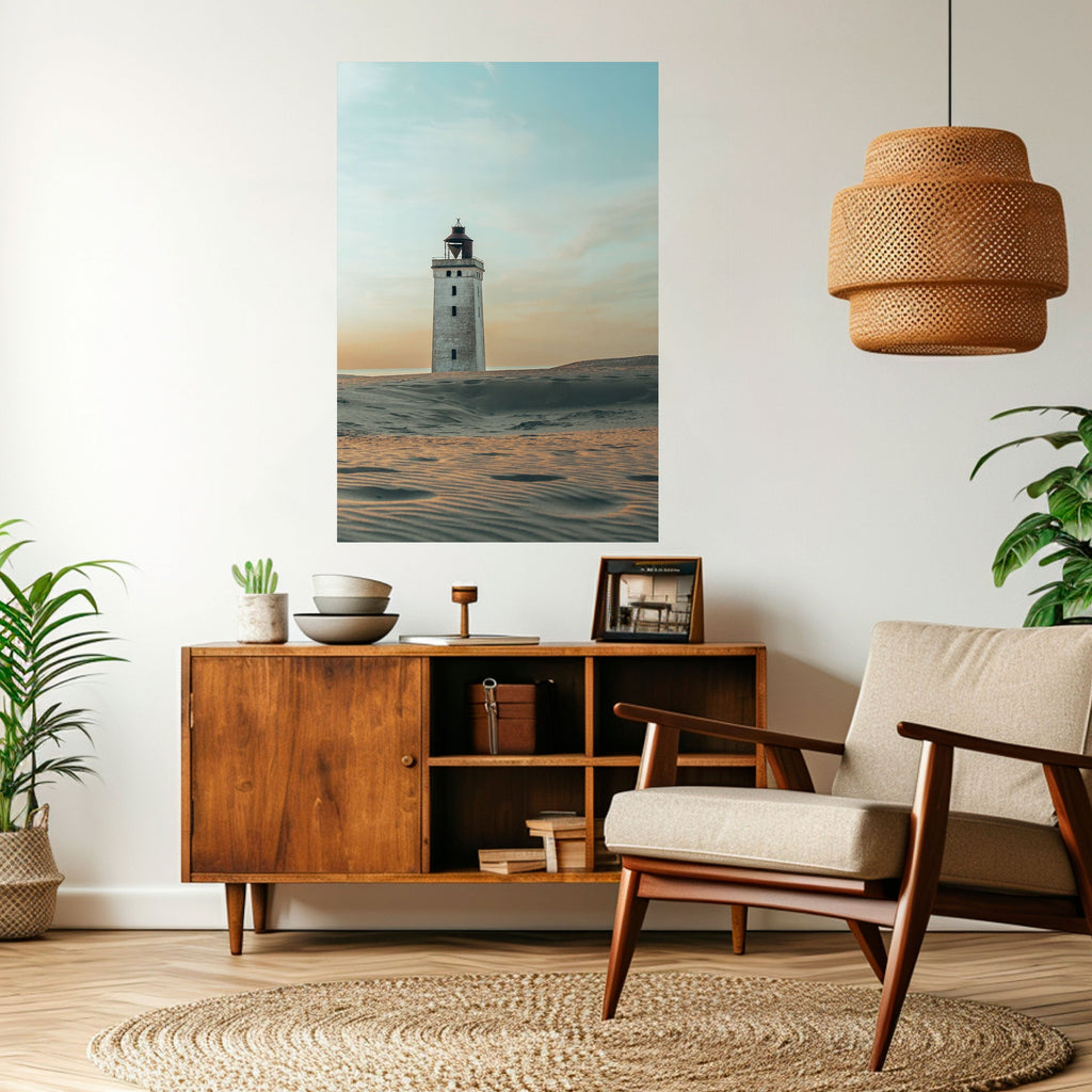 LIGHTHOUSE IN LIMBO Poster Vertical Autocolante